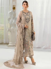 Maria B Chiffon - MPC 107 (Light Beige)