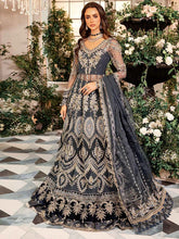 Maria B Mbroidered BD-2901 (Navy Blue)