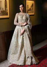 Saira Rizwan Formal Wedding’25 – Lucent SRF-D-02 (Ivory)