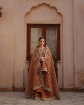 Inaya Graceful 3-Piece Threadwork Dress