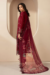 3 Piece Embroidered Lawn Suit - DS-2611