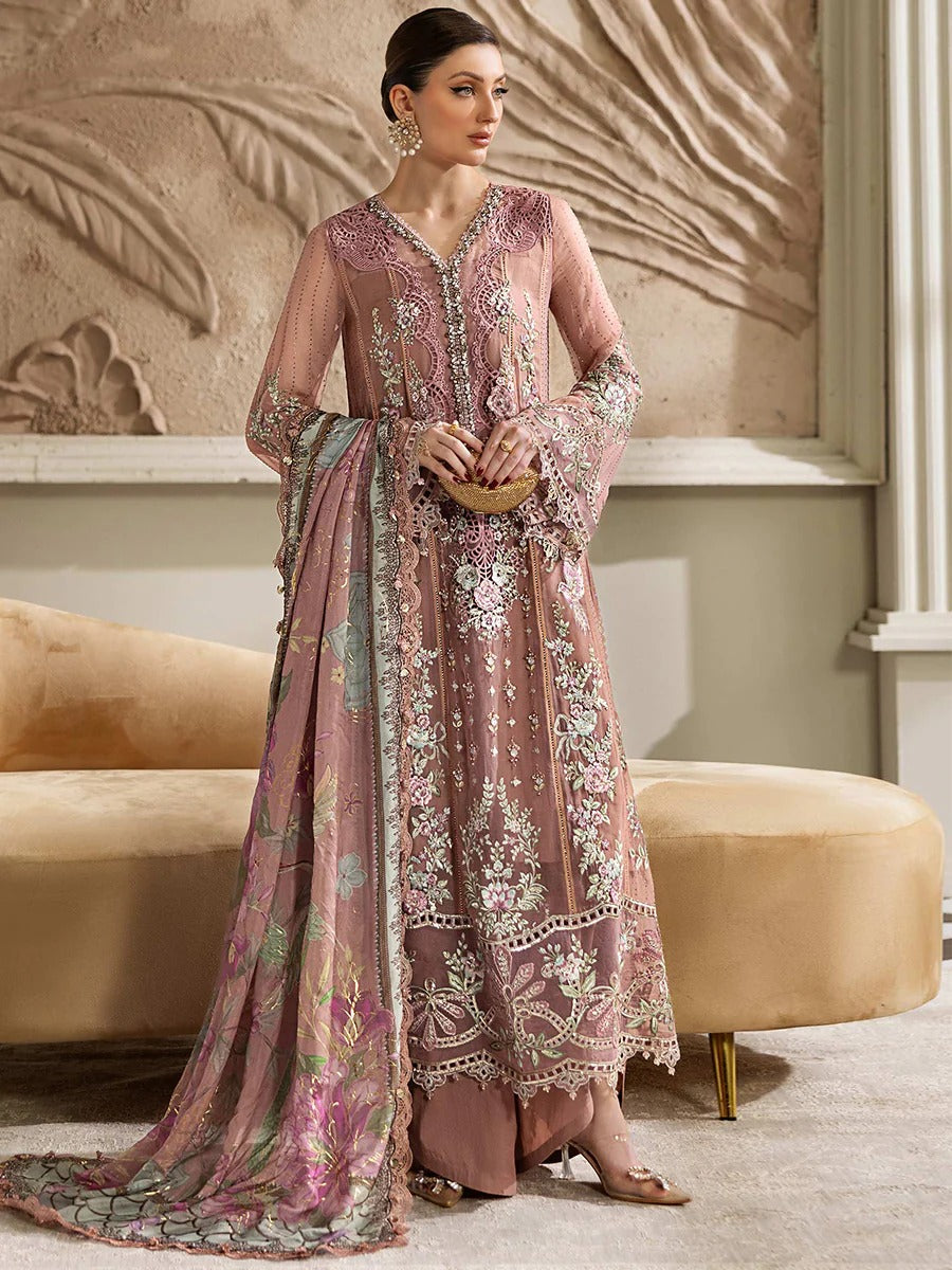 Maria B Chiffon - MPC 105 (Dusty Rose)