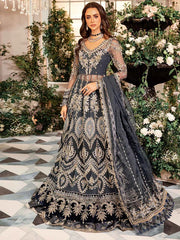 Maria B Mbroidered BD-2901 (Navy Blue)