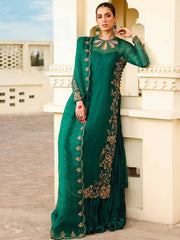 Maria B Chiffon - FX 873 (Green)