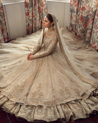 Faiza Saqlain – Anamta (Beige)