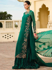 Maria B Chiffon - FX 873 (Green)