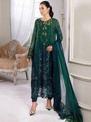 Maria B Chiffon - MPC 106 (Bottle Green)