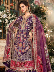 Maria B Mbroidered BD-2903 (Deep Purple)