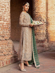 Maria B Chiffon - FX 873 (Emerald Green)