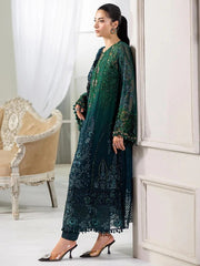 Maria B Chiffon - MPC 106 (Bottle Green)