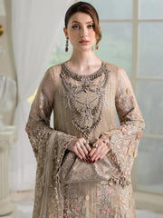 Maria B Chiffon - MPC 107 (Light Beige)