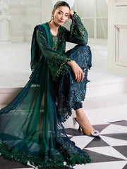 Maria B Chiffon - MPC 106 (Bottle Green)