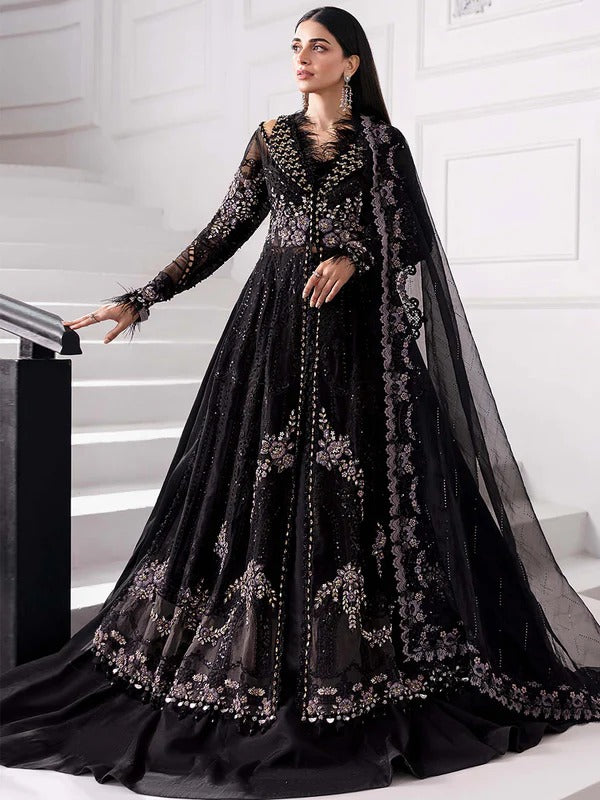 Maria B MBroidered BD-3004 (Jet Black)